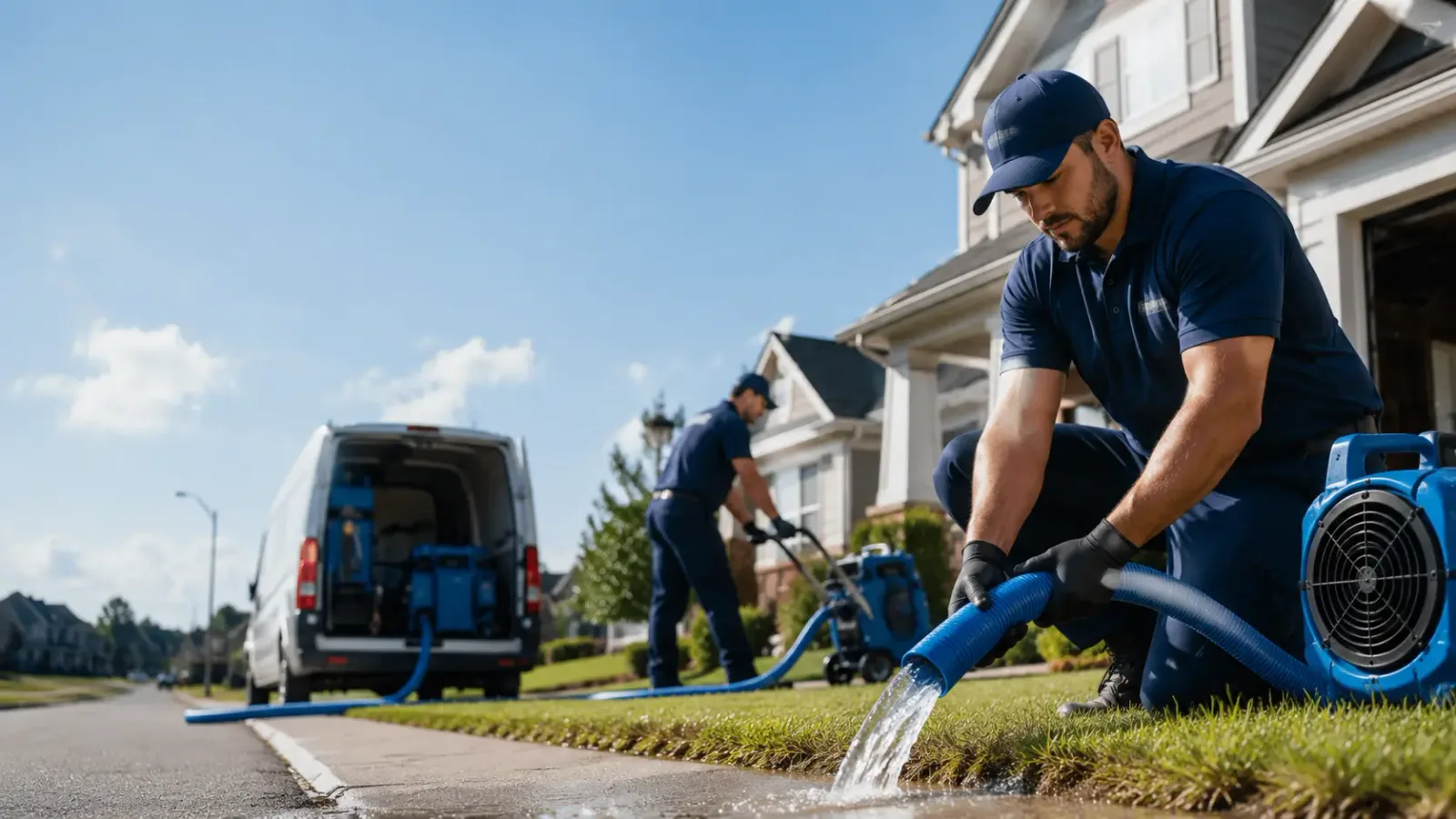Flood Damage Restoration in Park Hall, MD